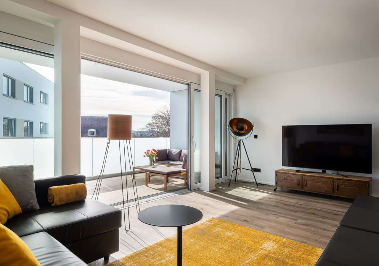 Marx managt Industrial Style Wohnzimmer 1