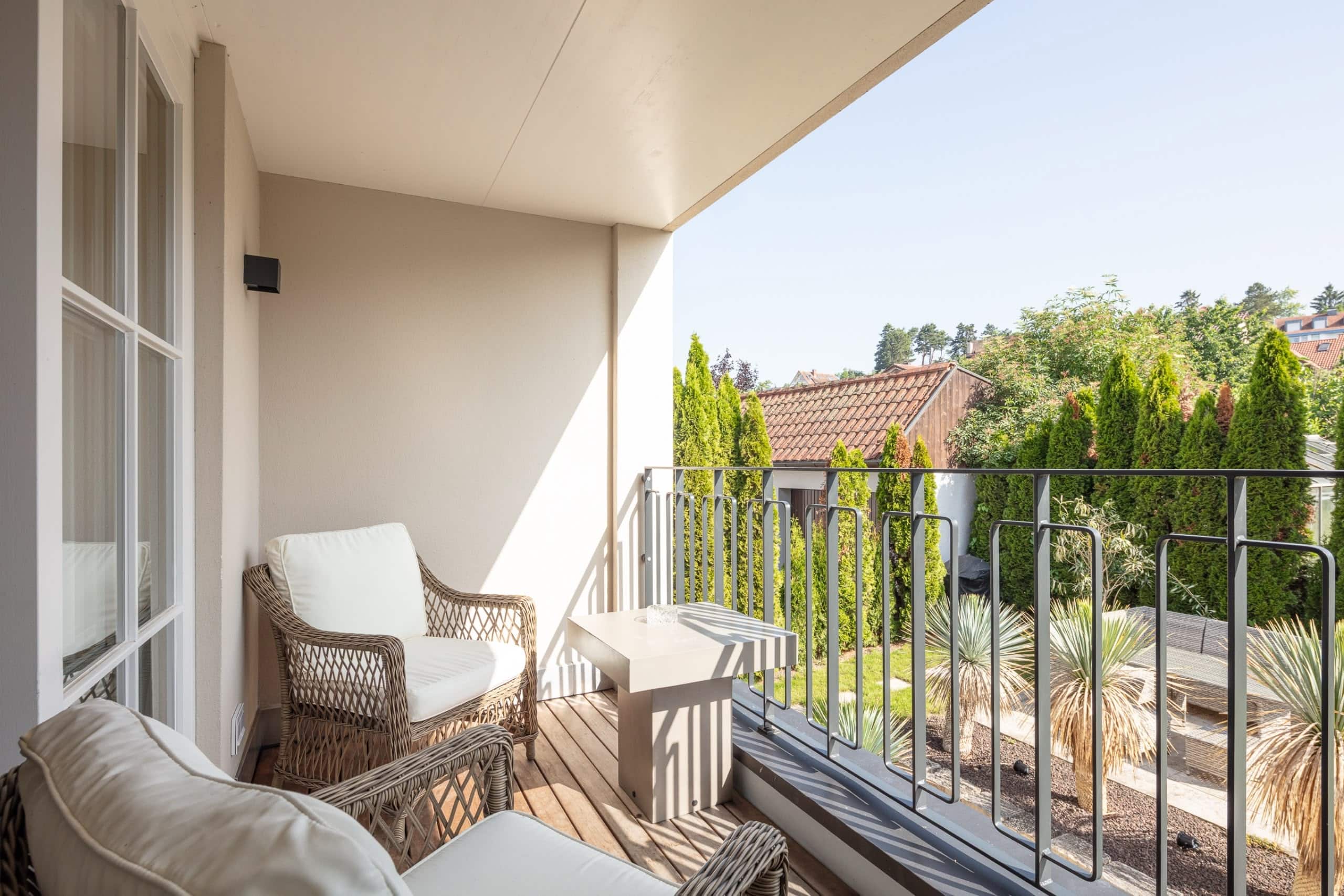Marx managt Seehaus Allensbach Nature Suite Balkon 1