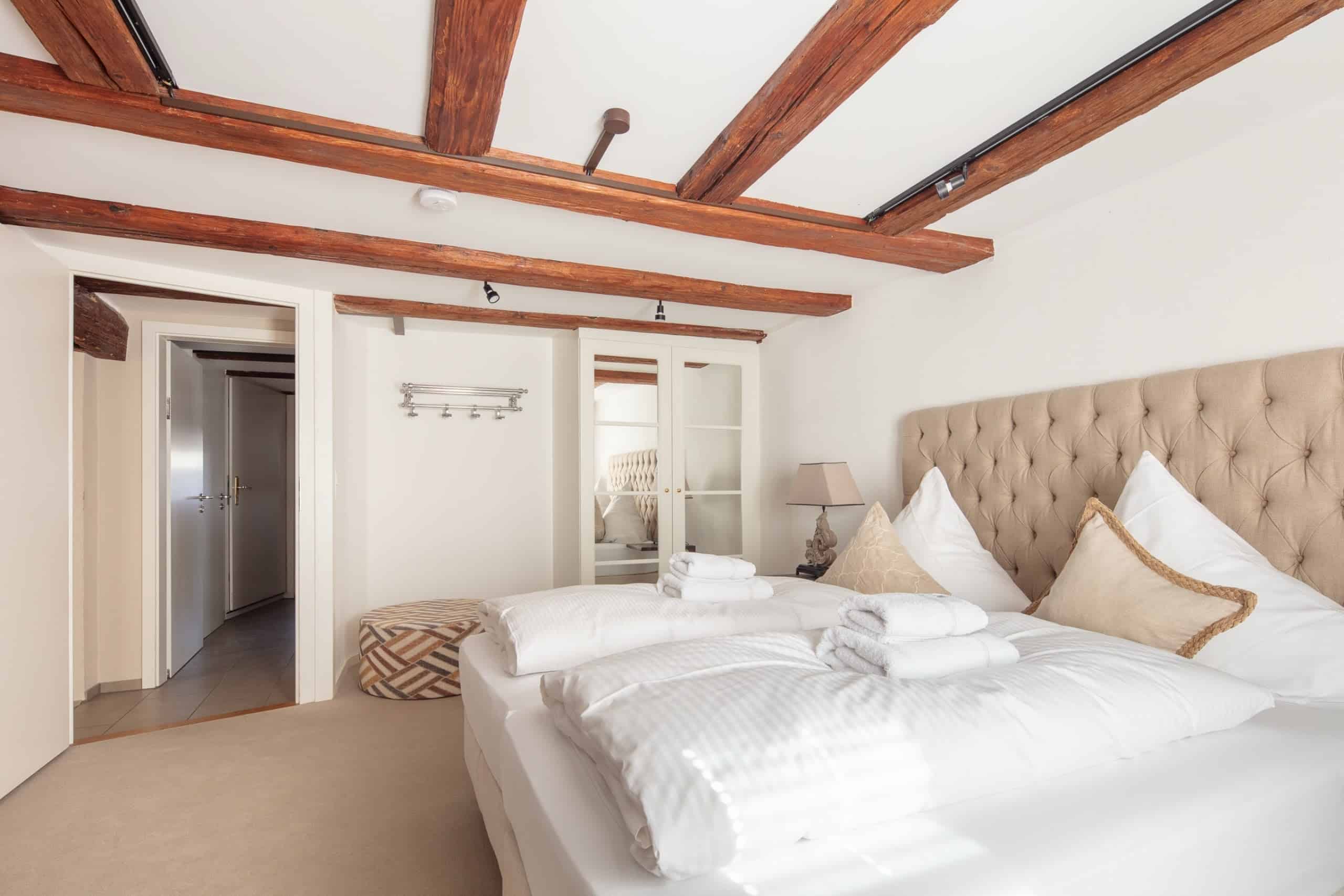 Marx managt Seehaus Allensbach Nature Suite Schlafzimmer 2