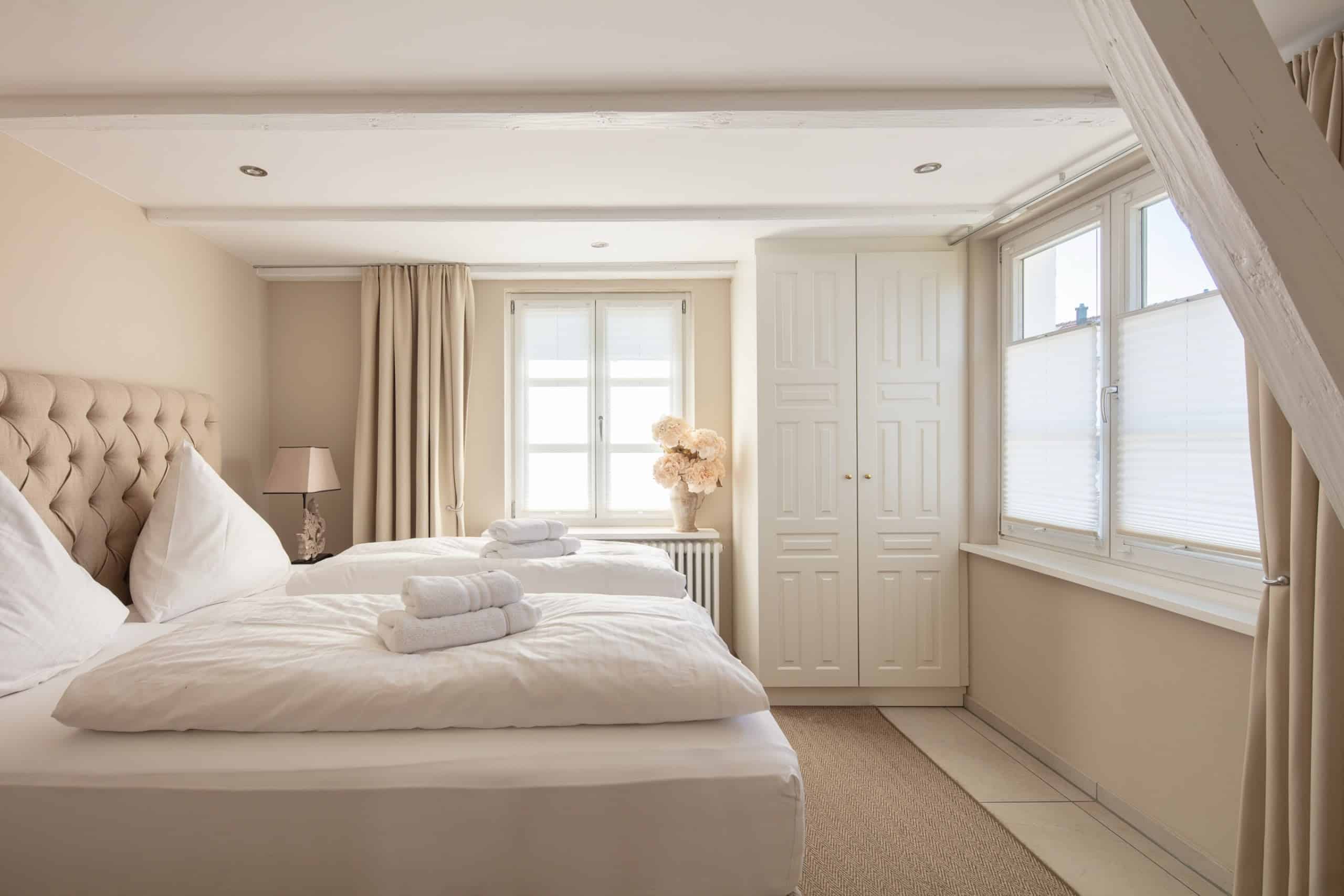 Marx managt Seehaus Allensbach Nature Suite Schlafzimmer 4