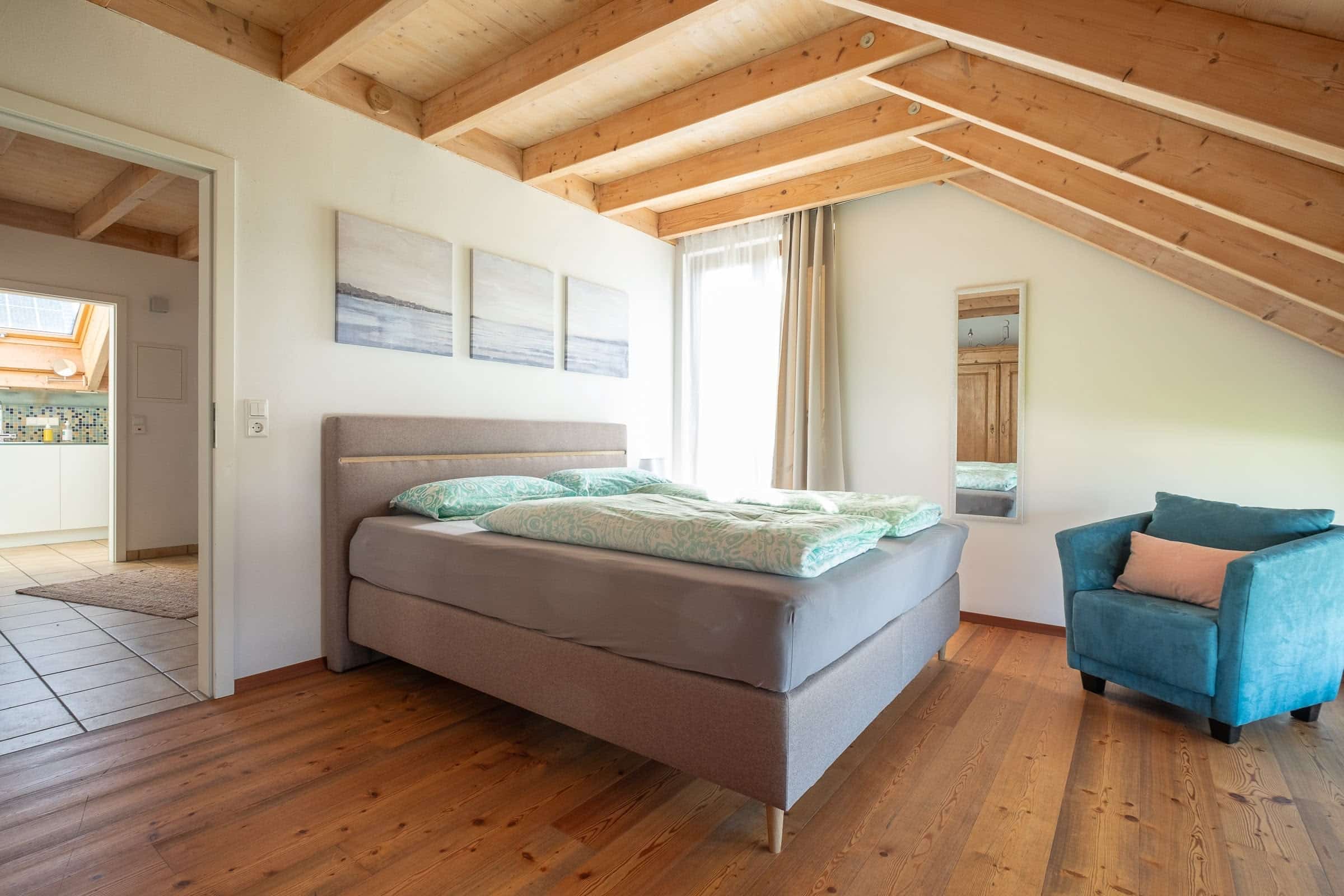 Marx managt Storchennest Schlafzimmer 4