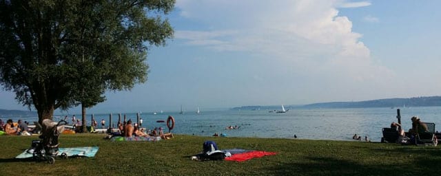 Strandbaeder in Ueberlingen Strandbaeder in Ueberlingen
