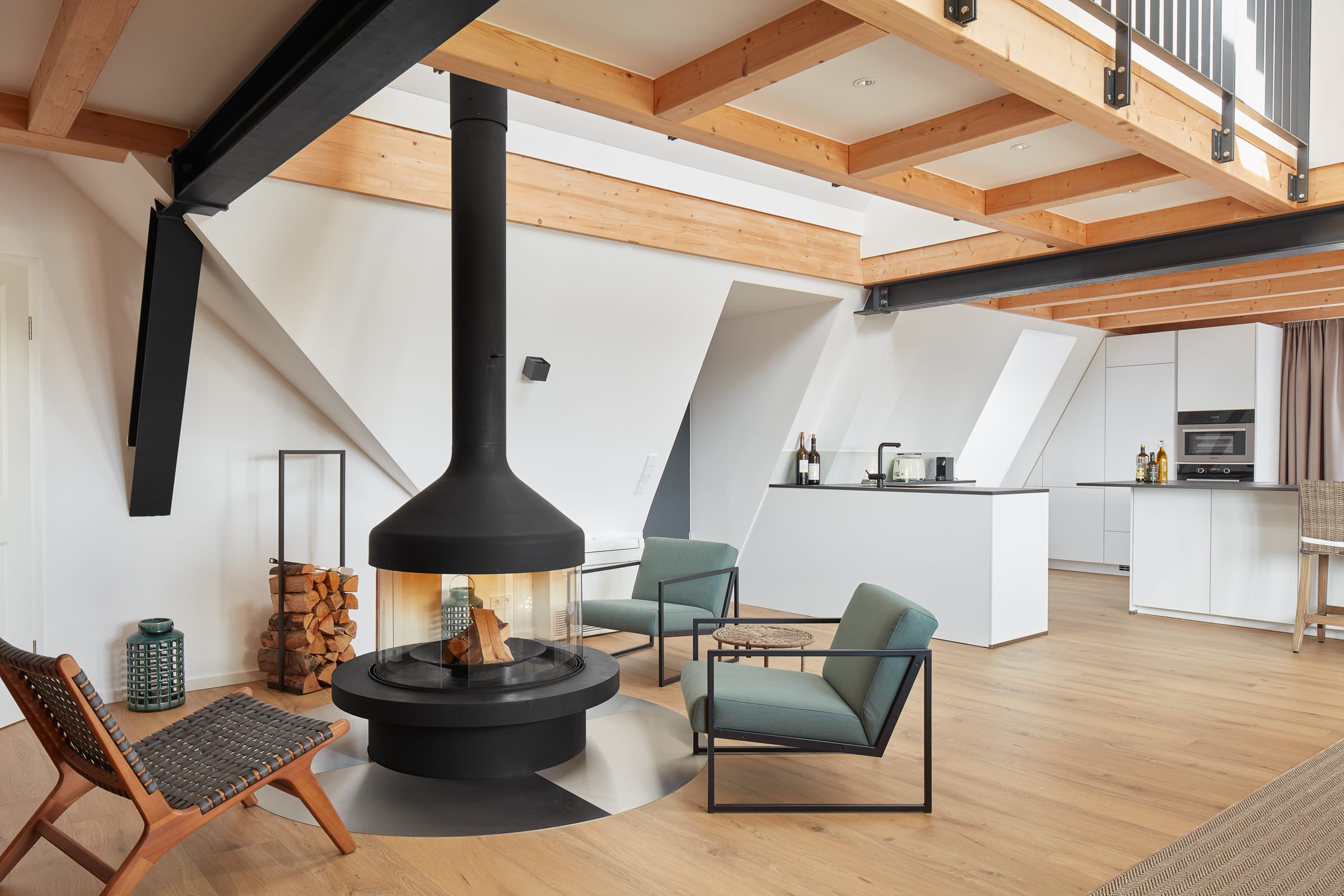 Marx Managt Seehaus Allensbach Loft-Imperia Kamin Marx Managt Seehaus Allensbach Loft-Imperia Kamin