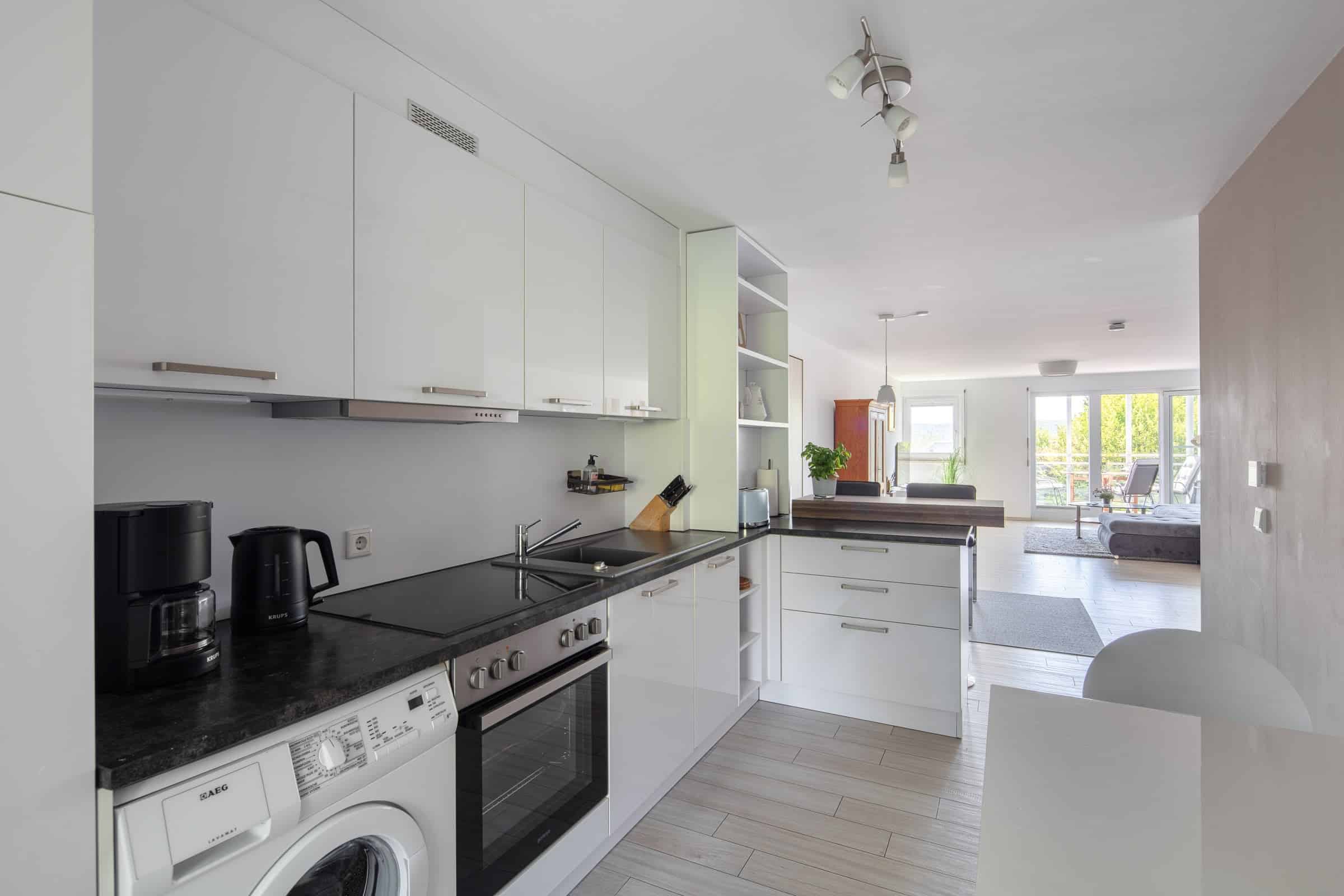 Marx Managt Ferienwohnung Ferienwohnung Schilfgefluester Kueche Marx Managt Ferienwohnung Ferienwohnung Schilfgefluester Kueche